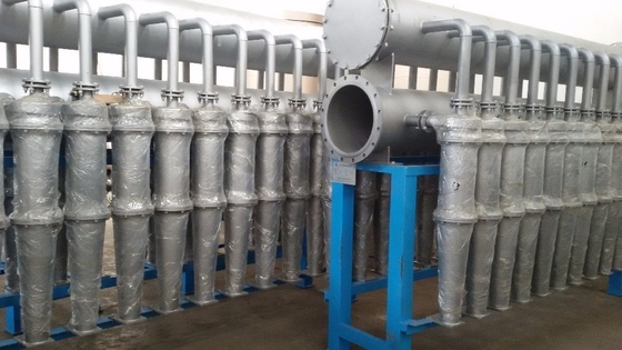 Centrifugalreiniger met lage consistentie voor papiermachines gemaakt van maagdelijke pulp