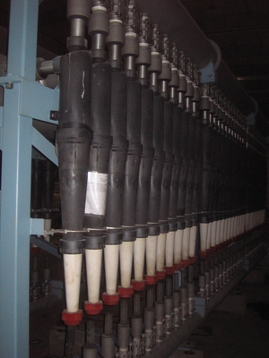 Centricleaner met een hoge en lage consistentie voor het gieten van het proces van de vervaardiging van gerecycled papier