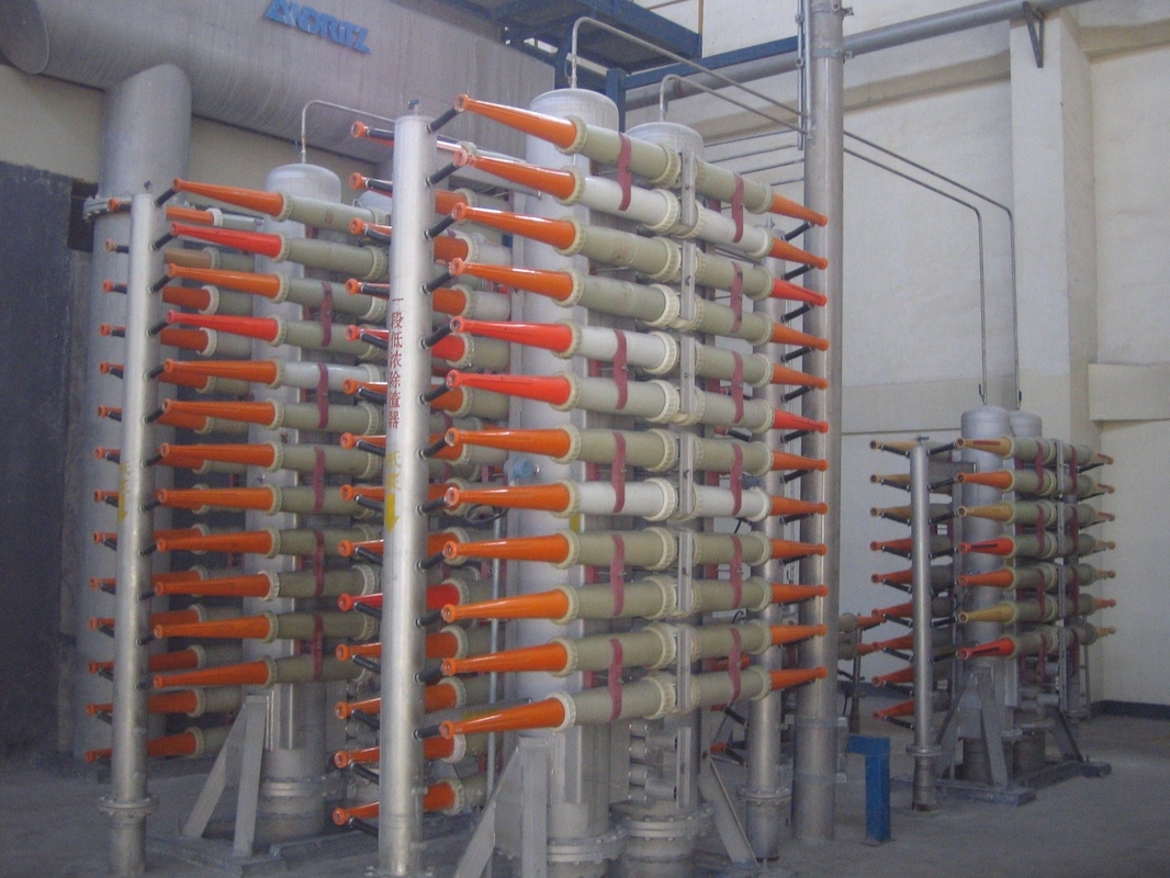 Ts/Sc 133 Centrifugal pulp cleaner met lage consistentie goedgekeurd voor de papierproductie