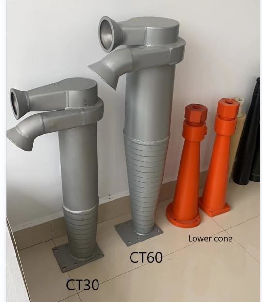 CT30 en CT60 Centricleaner System Perfect voor papierfabrieken